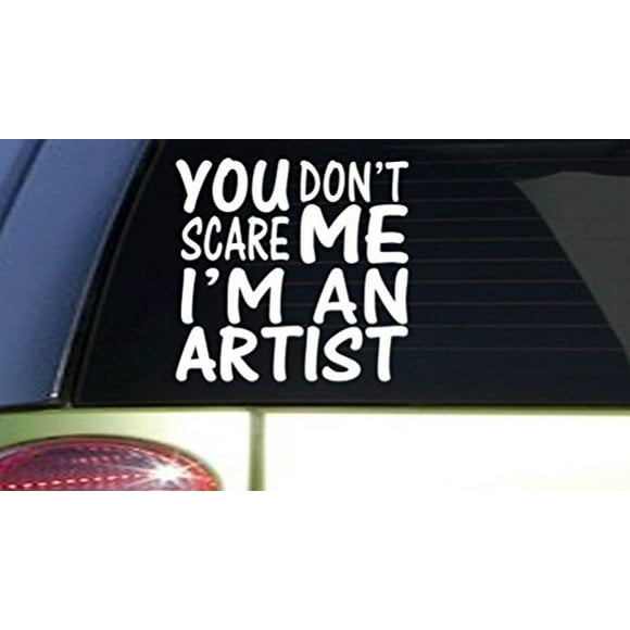 Trust me Artist *H452* 8 inch Sticker decal painting art museum drawing sketch Trust me Artist *H452* 8 inch Sticker decal painting art museum drawing sketch
